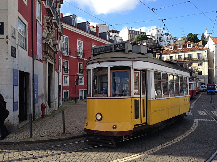 Lissabon Strassenbahn 28E