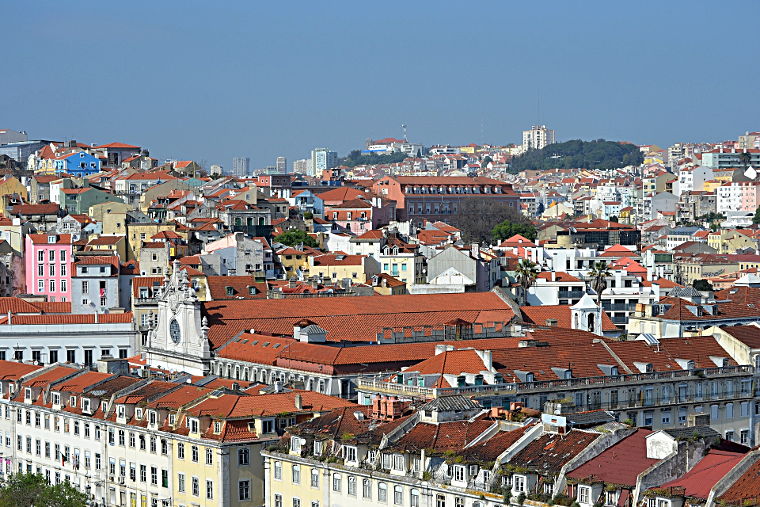 Aussichtspunkt in Lissabon