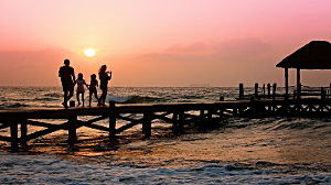 Urlaub mit der Familie