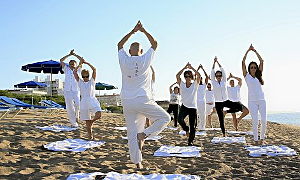 Yoga Gruppe